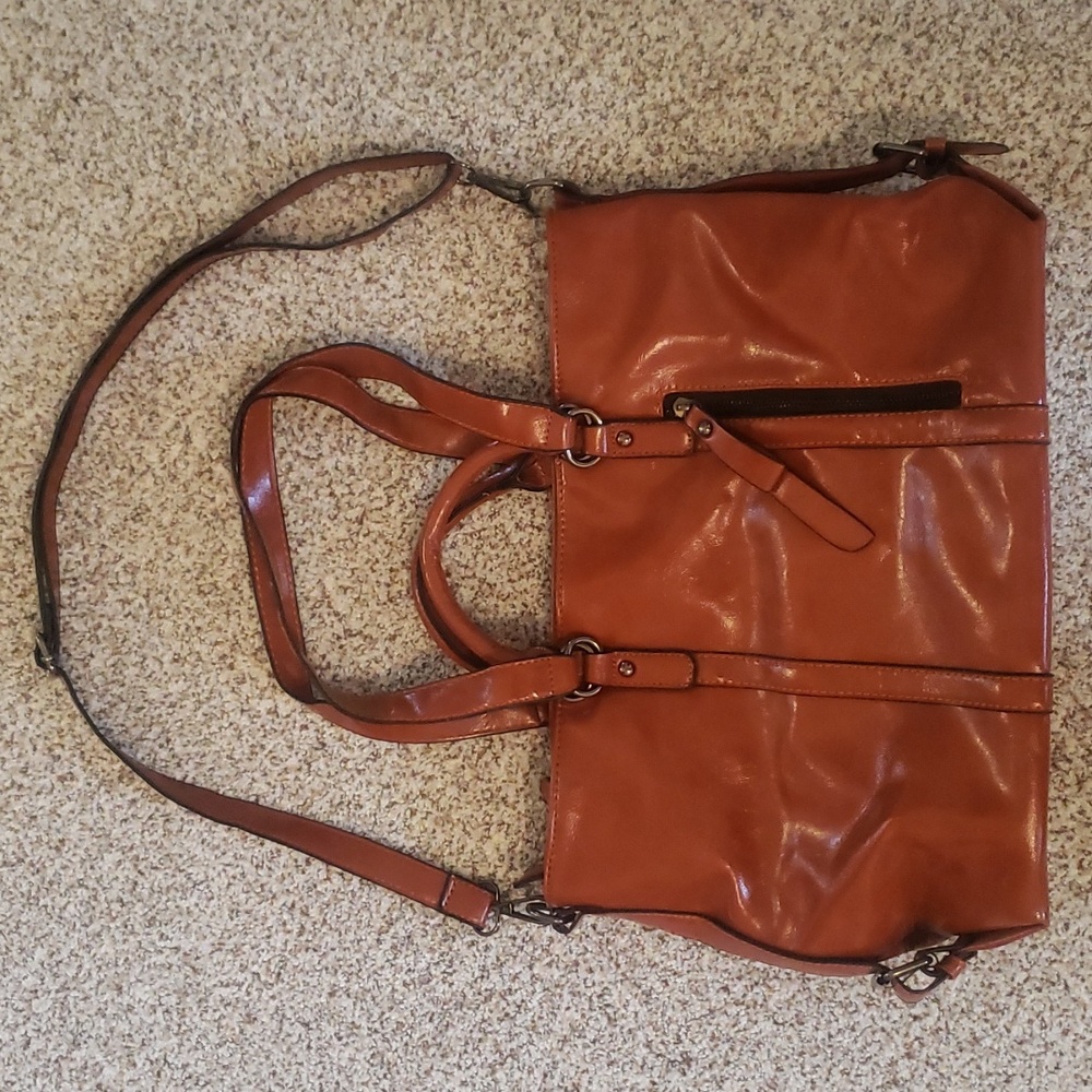 Leather briefcase